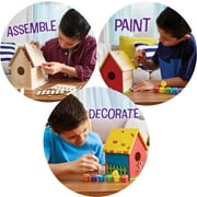 Made by Me Paint Your Own Birdhouse Kit, Boys and Girls, Child, Ages 6+