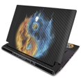 thumbnail image 1 of MightySkins Carbon Fiber Skin for Alienware M15 R2 (2019) - Yin and Yang | Protective, Durable Textured Carbon Fiber Finish | Easy to Apply, Remove, and Change Styles | Made in The USA, 1 of 4