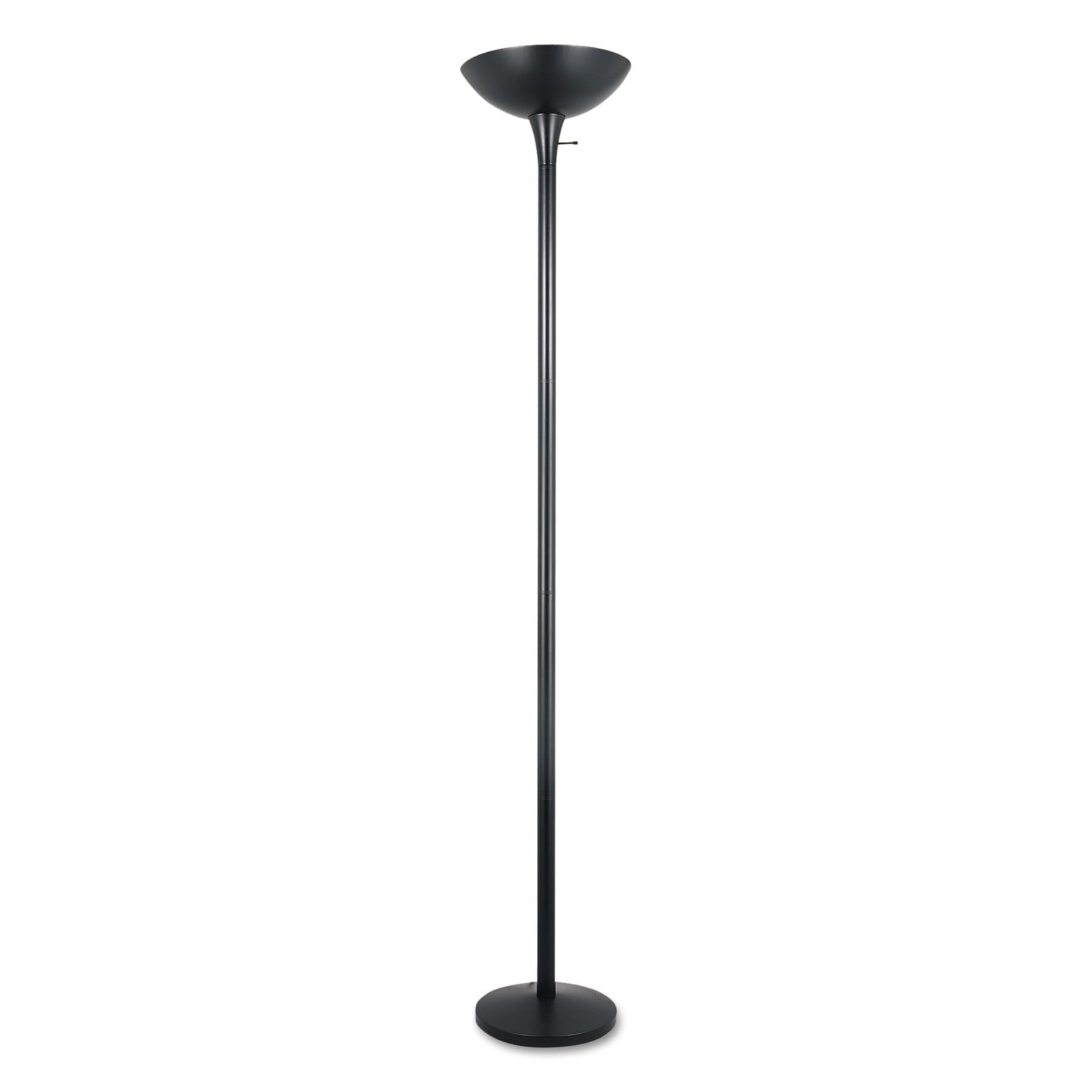 Alera Torchier Floor Lamp 72 High Black Alelmpf52b