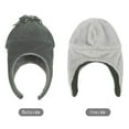 Tisoloow Baby Winter Hat Earflap Sherpa Lined Warm Fleece Pilot Hat