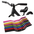 thumbnail image 1 of Neinkie Bike Riser Bar Letter Design Bright Color Stable Aluminium Alloy Corrosion Resistant Bike Handlebar for Cycling, 1 of 9
