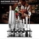 thumbnail image 4 of Cocktail Shaker Set, Boston Stainless Steel Bartender Kit with Acrylic Stand & Cocktail Recipes Book, 4 of 5