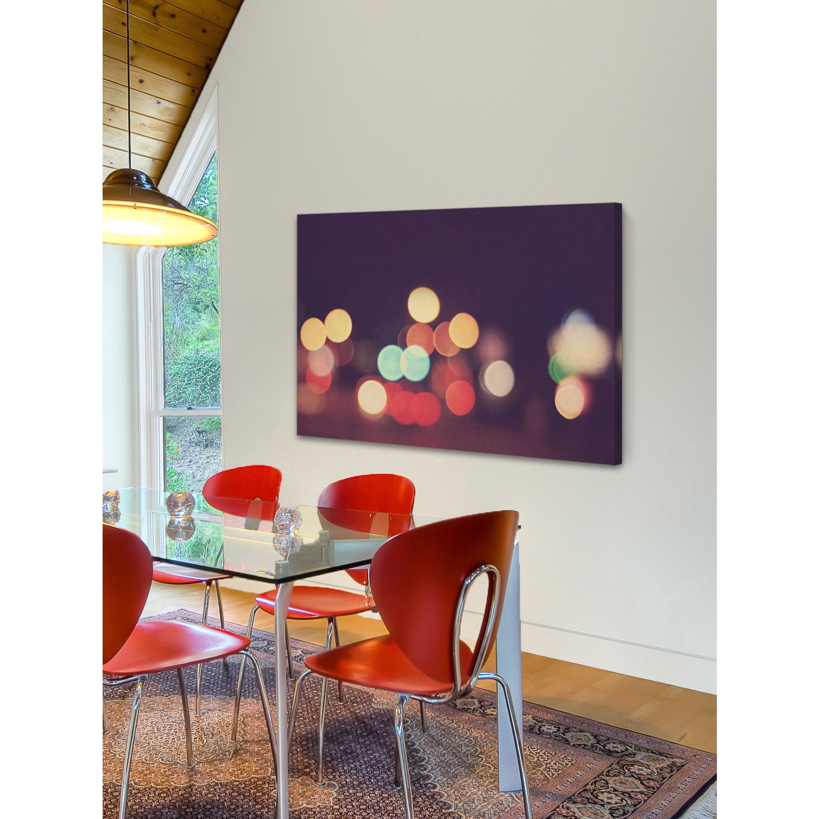 Marmont Hill "Bokeh Nights" Painting Print on Wrapped Canvas