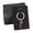 Black, variant on 50Pieces Keychain Packaging Selling Card Keychain Display Cards Brown Paper
