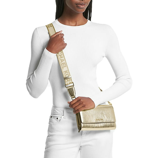 Bolsa michael kors dorada original sale