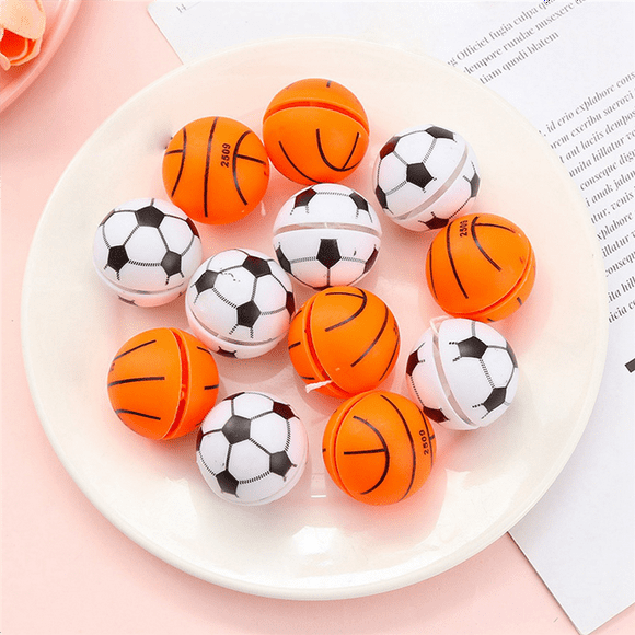 40X Football Basketball Theme Yo Yo Balls Gift Kids Birthday Pinata Fillers School Prizes Goodie Bag