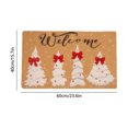 thumbnail image 3 of PSVFUJZ Christmas Doormat 16x24 Inch, Non-Slip Holiday Floor Mat for Entryway, Kitchen & Bathroom, Soft Washable Decorative Rug for Indoor Porch Living Room Home Decoration, 3 of 6