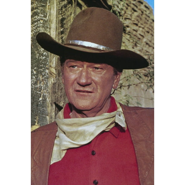 John Wayne in El Dorado classic western portrait in stetson waist coat ...