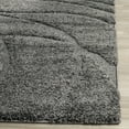 thumbnail image 3 of SAFAVIEH Florida Tamzen Abstract Shag Area Rug, Grey, 9'6" x 13', 3 of 8