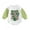 Green, variant on Bagilaanoe Newborn Baby Boy Oversized Romper Sweatshirt Long Sleeve Bodysuits Letter Embroidery Pullover 3M 6M 12M 18M Infant Casual Tee Tops