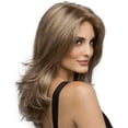 thumbnail image 2 of Perruques pour Femmes Coiffure Haute Température Résistante à la Chaleur 22 Pouces Perruque avec Capuchon pour Rendez-Vous Fête Cosplay, 2 of 10