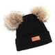thumbnail image 5 of Gorros infantiles de algodón para bebés o amigos en la fiesta. Negro, 5 of 8