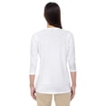thumbnail image 3 of Devon & Jones DP184W Women's Perfect Fit Bracelet Length V-Neck Top, 3 of 3