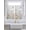 SkyBlue LightGreen Ivory, variant on Wildflowers 2 Panel Kitchen Curtains for Windows, Spring Watercolor Tulip Floral Leaf Pink Plaid Bathroom Privacy Curtain, Home Décor Window Treatment for Bedroom/Living Room 55"x45"