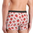 thumbnail image 3 of KLL Strawberry Men's Cotton Boxer Briefs Underwear-X-Large, 3 of 8