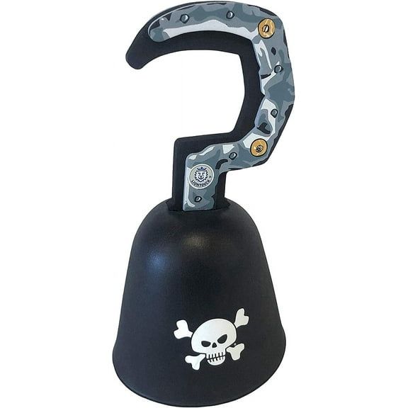 Liontouch - Pirate Hook - Captain Red Stripe - Age 3-8 Years | Accessory For Costumes & Dress Up