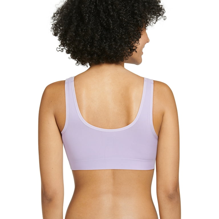 Jockey Girl's Cross Back Crop Top with Durable Under band Sports