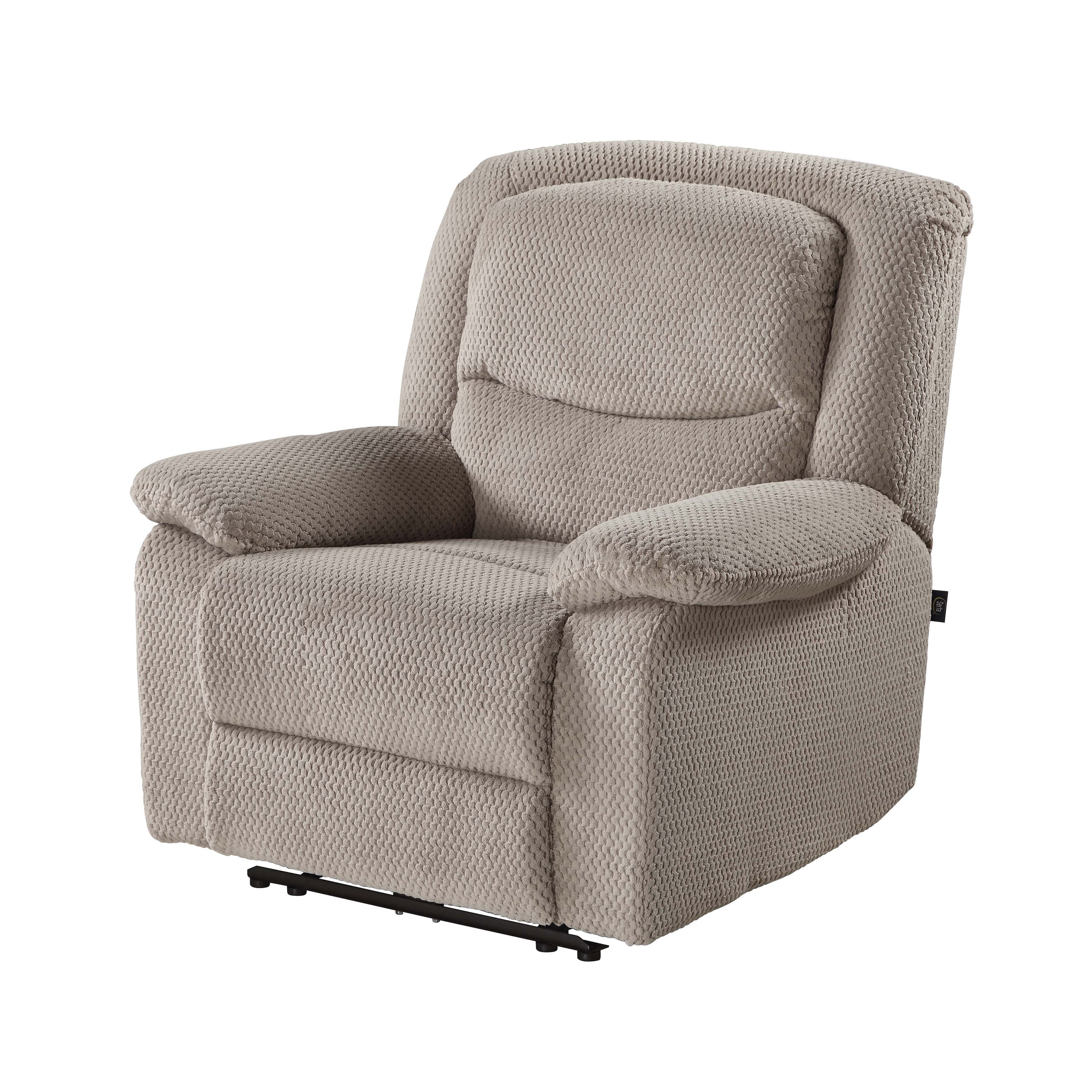 Latitude Run® 38 Wide Classic and Soft Chenille Power Standard Recliner  with Cup Holder and USB Port & Reviews