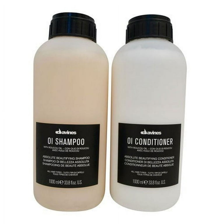 Davines Oi Shampoo & Conditioner Set 33.8 OZ Each - Walmart.com