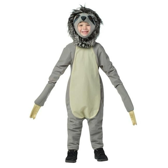 Sloth Child Costume, Size 4-6X