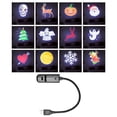 thumbnail image 3 of USB Halloween Projector Light with multiple Replaceable Slides, Flexible LED Holiday Projection Lamp for Indoor Home Decor and Car Window Display, 3 of 8