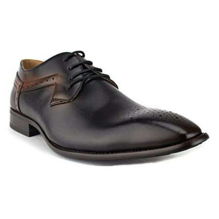 

Majestic Men s 97712 Leather Lined Perforated Toe Lace up Dress Oxfords Shoes
