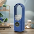 thumbnail image 5 of Portable Air Cooler Fan with Humidifier 6 Speed USB Desktop Mini Fan, Personal Cooling for Office, Bedroom, Home, Camping & Travel, Quiet & Energy Efficient with Timer(Blue), 5 of 6