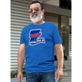 thumbnail image 2 of 4Th Of July Sign T-Shirt Men -Image by Shutterstock, Male Medium, 2 of 4