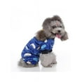 thumbnail image 6 of Pet Dog Pajamas Clothes Puppy Bear Jumpsuit 100% Cotton Dog Pet Sleepingwear, 6 of 8