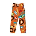 thumbnail image 2 of Vsdgher Monster Truck Print Mens Pajama Pants Sleep & Lounge Pants, PJ Bottoms With elastic waistb and Pockets, 2 of 5