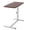Light Brown, variant on Btidfty Foldable Overbed Table with Wheels 27.56-37.4in Adjustable Height Mobile Rolling Computer Cart for Living Room Bedroom Hospital Use