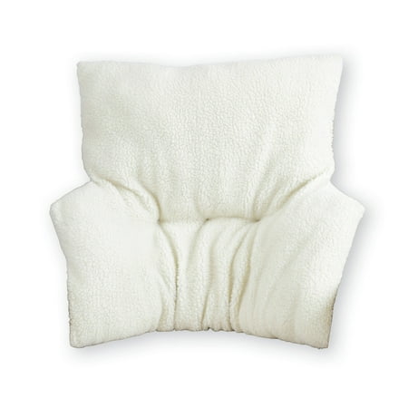 Faux Sheepskin Deluxe Back Rest Support Cushion Lower Back