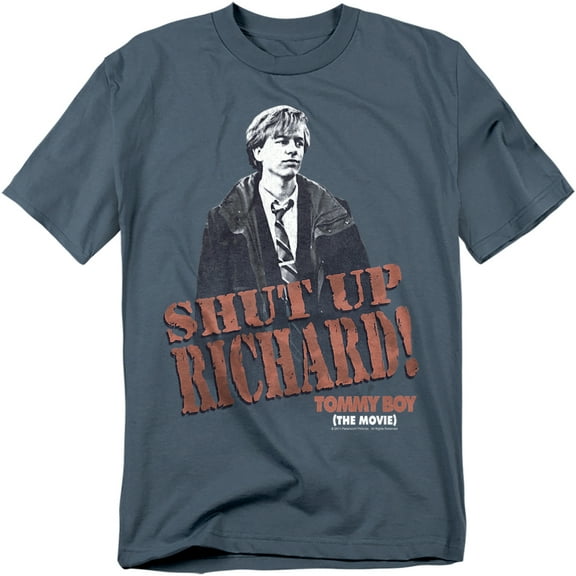 Tommy Boy T-Shirt Shut Up Richard Unisex Graphic Tee For Men & Women