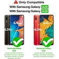thumbnail image 2 of Case for Samsung Galaxy A20 A30, Crystal Clear Non-Slip Anti-Yellowing Shockproof Protective Cover, Hard Plastic Back & Soft TPU Frame Thin Phone Case for Samsung Galaxy A20 A30 6.4 inch, 2 of 7