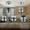 thumbnail image 3 of Abanopi 7Pcs Multiple Size Tap Hose Adapters Solid Brass Fit Removable Sink Aerators, 3 of 7