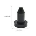 thumbnail image 2 of BESTYASH 2Pcs Kayak Drain Plug Black Rubber Scupper Plug Boat Drain Stopper Easy Install, 2 of 8