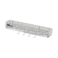 thumbnail image 4 of Tnarru Bathroom Shelf Bathroom Storage Rack Elegant Wall Mount Decor Shower Shelf Shampoo Holder for Kitchen Shower Hotel Dorms Dorm without Towel Bar, 4 of 8