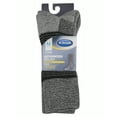 thumbnail image 3 of Dr Scholl's P2 Advanced Relief Men's Crew Socks, Charcoal Assorted, 7-12, 3 of 4