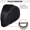 thumbnail image 3 of 1 pcs Bike Cover for 2 or 3 Bikes - Outdoor Waterproof Bicycle Covers - 210D Ripstop Material Offers Constant Protection for All Types of Bicycles, 3 of 5
