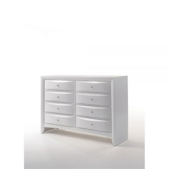 Acme Ireland White Dresser with Eight Drawers