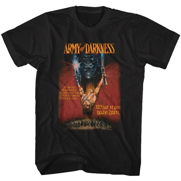 Army Of Darkness Mens T-Shirt - Ash Victorius Poster Image (Small)