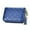 Blue, variant on RFID Credit Card Wallet for Women Accordion Genuine Leather 15 Slots Case Card Holder Tassel Pendant, Red