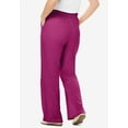 thumbnail image 2 of Woman Within Plus Size 7-Day Knit Wide-Leg Pull-On Pants, 2 of 5
