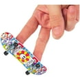thumbnail image 3 of Tech Deck, Olympic Games Paris 2024, Ultra DLX Fingerboard 4-Pack, Collectible and Customizable Mini Skateboards, Kids Toys for Ages 6 and up, 3 of 5