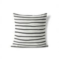 thumbnail image 2 of Spinal Row Ivory Charcoal Throw Pillow, 2 of 4
