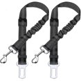 thumbnail image 3 of Suministros para mascotas, correa de seguridad para el hombro para perros, con absorción de impactos y mosquetón elástico ajustable, 3 of 5