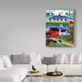 thumbnail image 3 of Trademark Fine Art 'Seaside Village' Canvas Art by Cheryl Bartley, 3 of 3