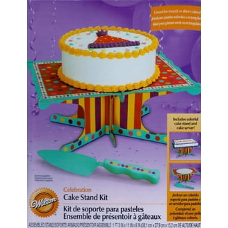 Anchor Hocking Presence Cake Set - 13 Inch Platter & 11 Inch Glass Dome, Retro Punch Bowl Style