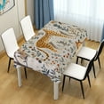 thumbnail image 3 of Yayeee Tablecloths for Rectangular Tables 54 x 54 inch Party Table Cover, Animals in A Forest Pattern, 3 of 6