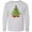 AC-Heather Grey, variant on Inktastic Christmas Tree Long Sleeve Youth T-Shirt